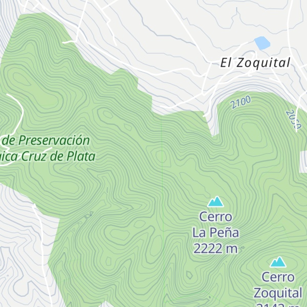 Map of Loma Zoquital