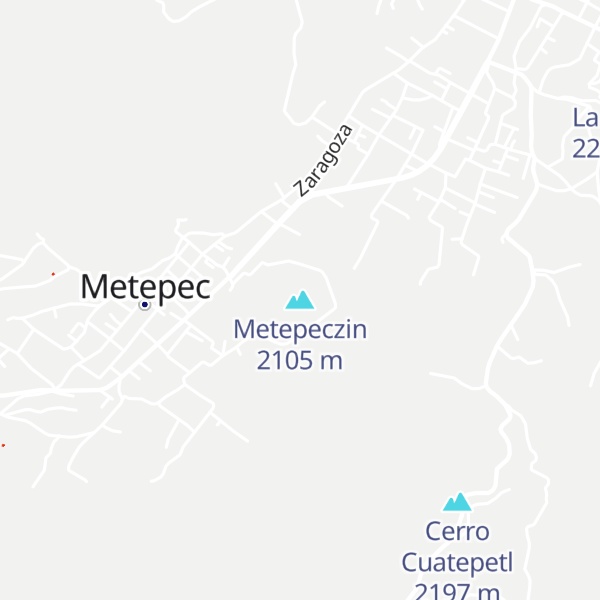 Map of Metepeczin