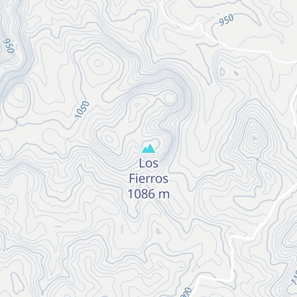 Map of Los Fierros