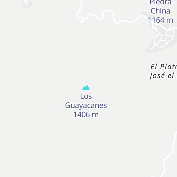 Map of Cerro Tenangueño