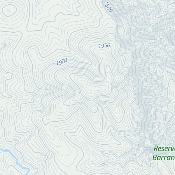 Map of Cerro Las Sabanetas