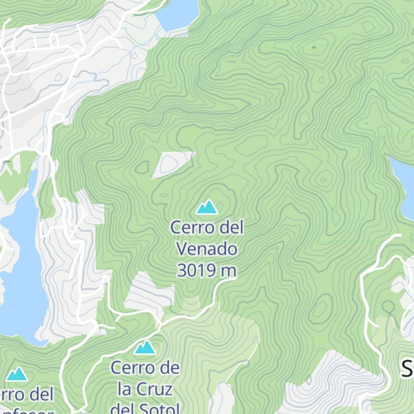 Map of Cerro del Venado