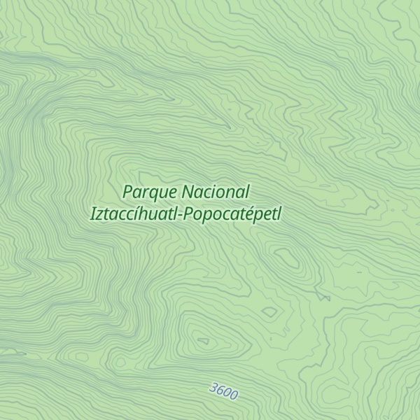 Map of Cerro La Grupera