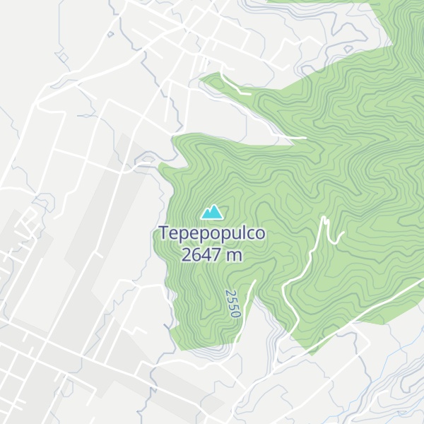 Map of Tepepopulco