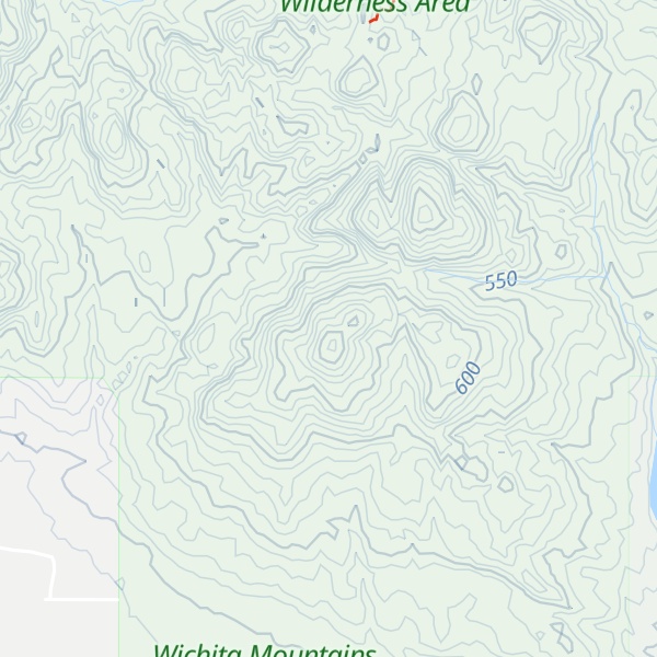 Map of Granite Mountain
