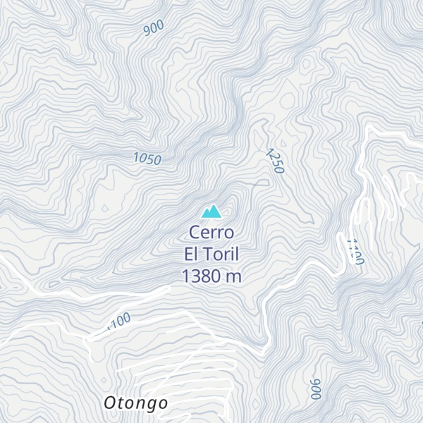 Map of Cerro El Toril
