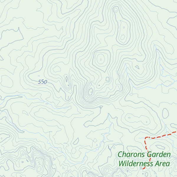 Map of Sunset Peak
