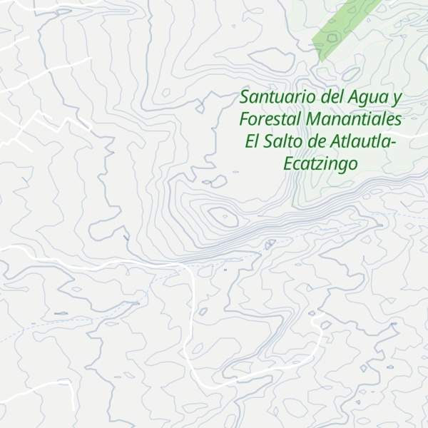 Map of Cerro Tepeitle