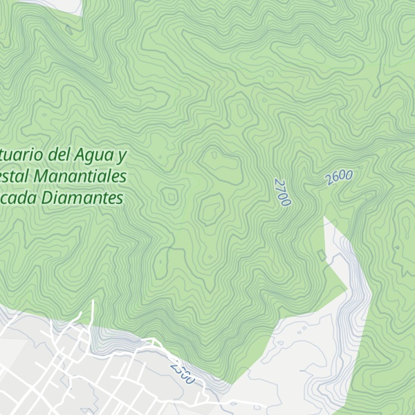 Map of Cerro Ococla