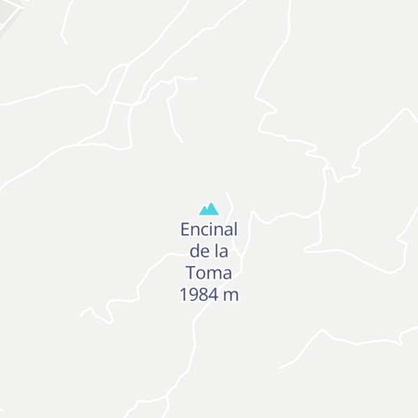 Map of Encinal de la Toma