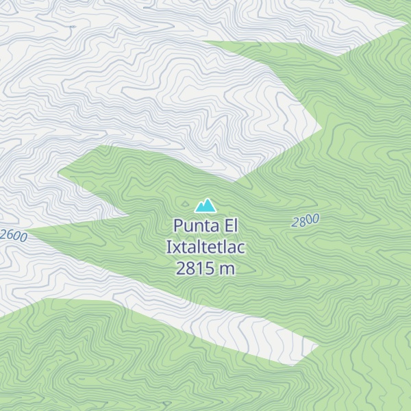 Map of Punta El Ixtaltetlac