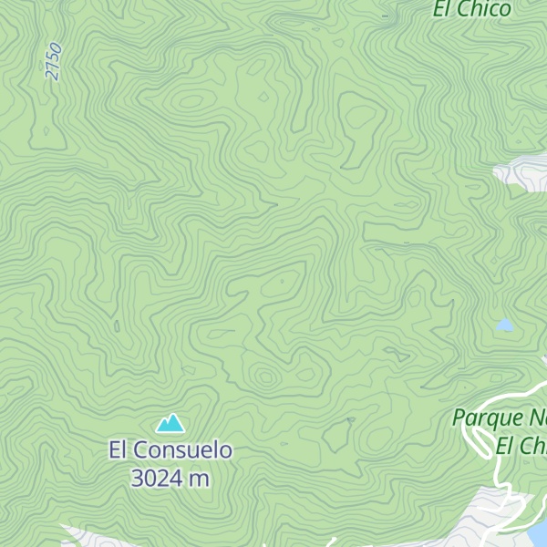Map of Cerro Donuchi