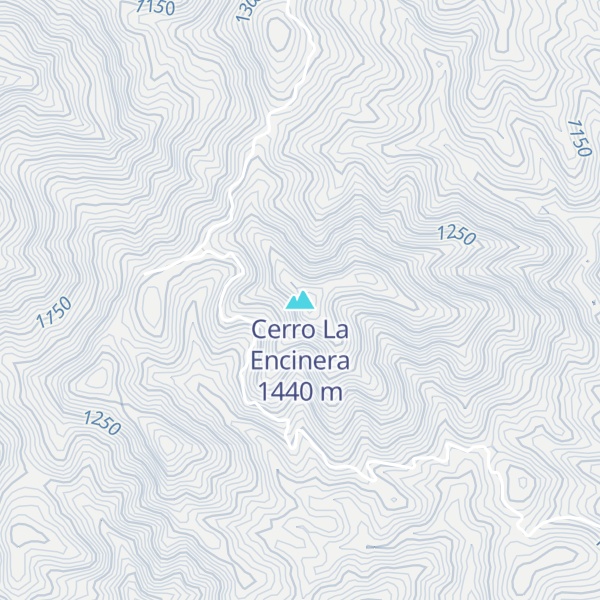 Map of Cerro La Encinera
