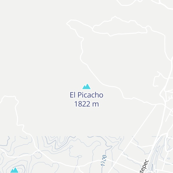 Map of El Picacho