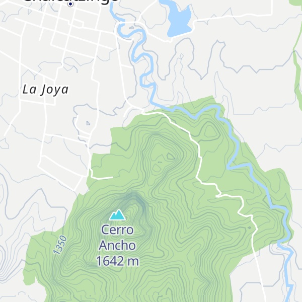 Map of Cerro Delgado