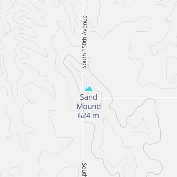 Map of Sand Mound