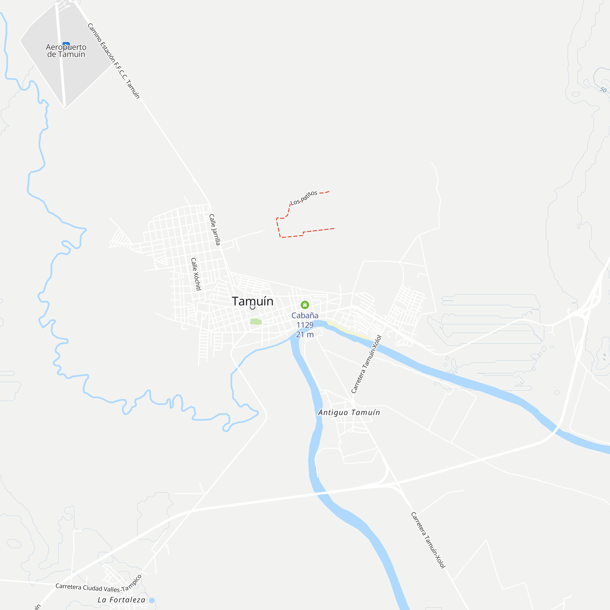 Cabaña 1129 map