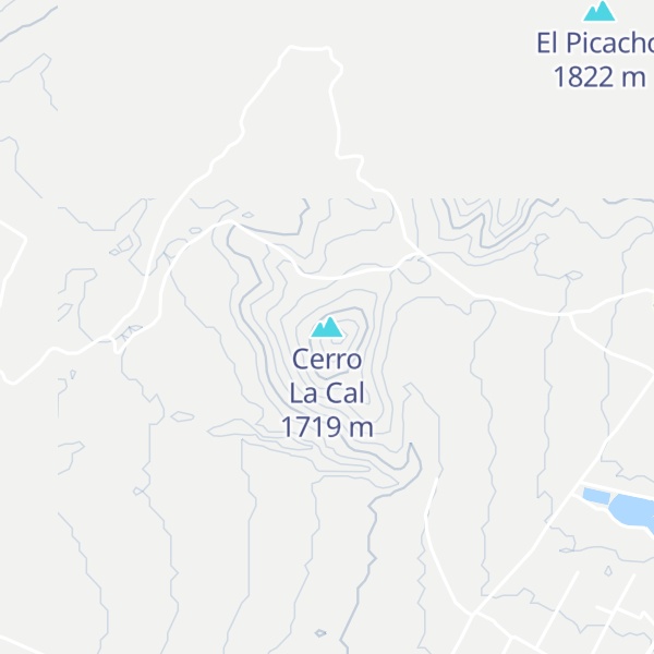 Map of Cerro La Cal