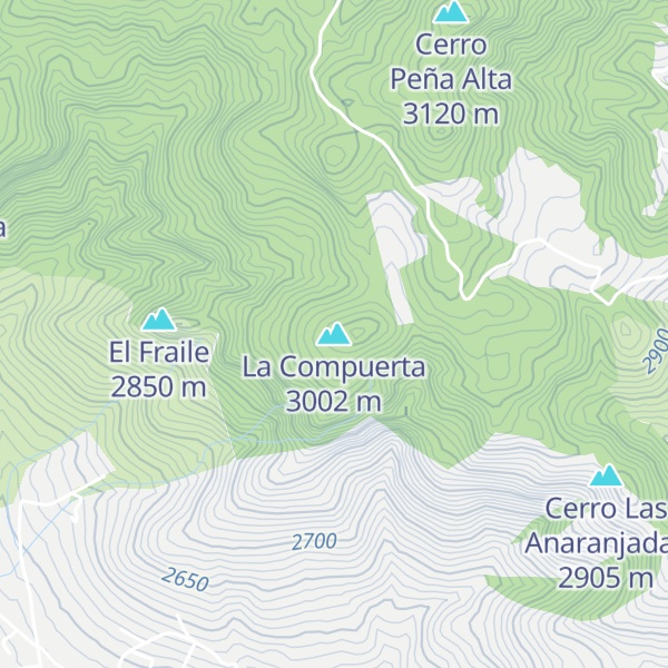 Map of La Compuerta