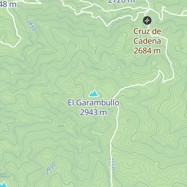 Map of El Garambullo