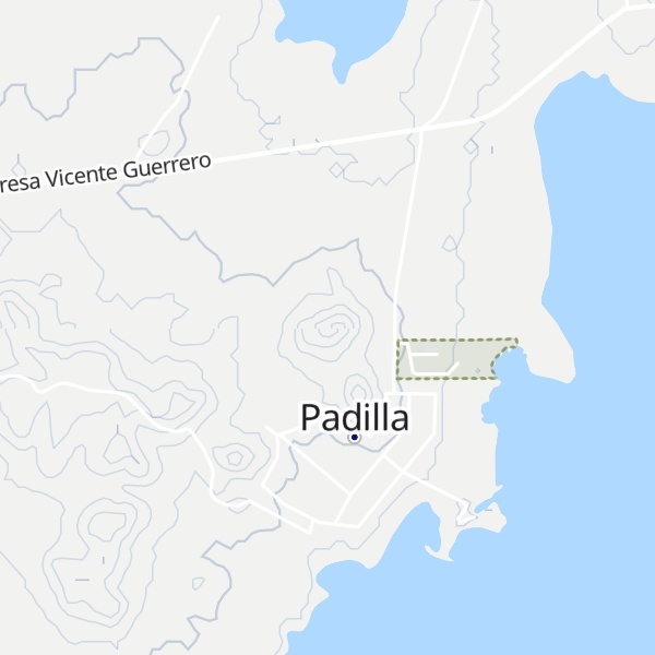 Map of Loma La Cruz de Pavia