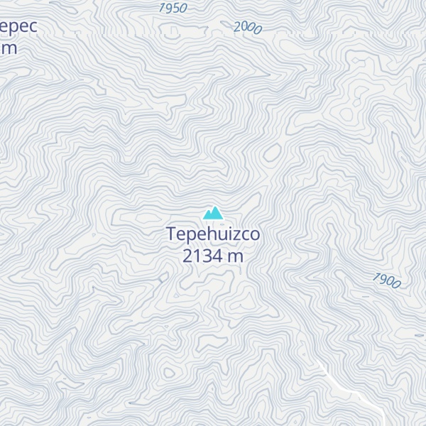 Map of Tepehuizco