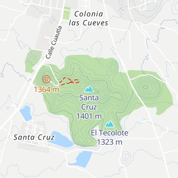 Map of Santa Cruz