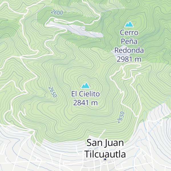 Map of El Cielito