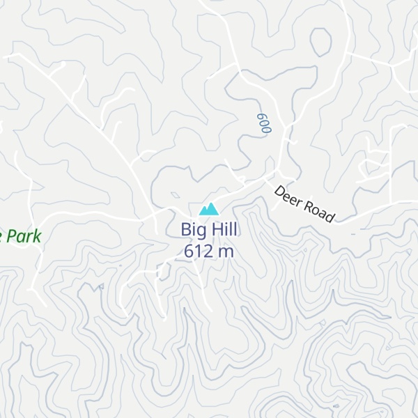 Map of Big Hill