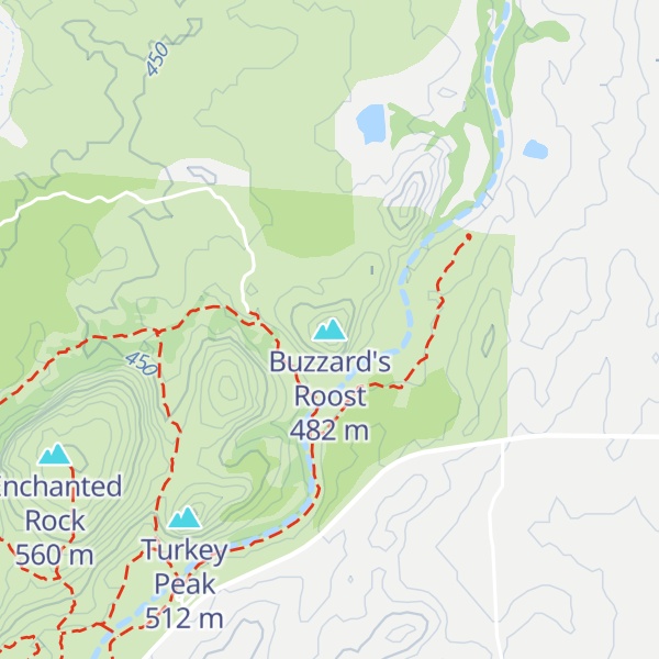 Map of Buzzard's Roost