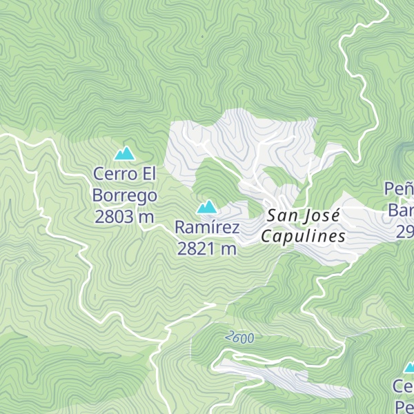Map of Ramírez