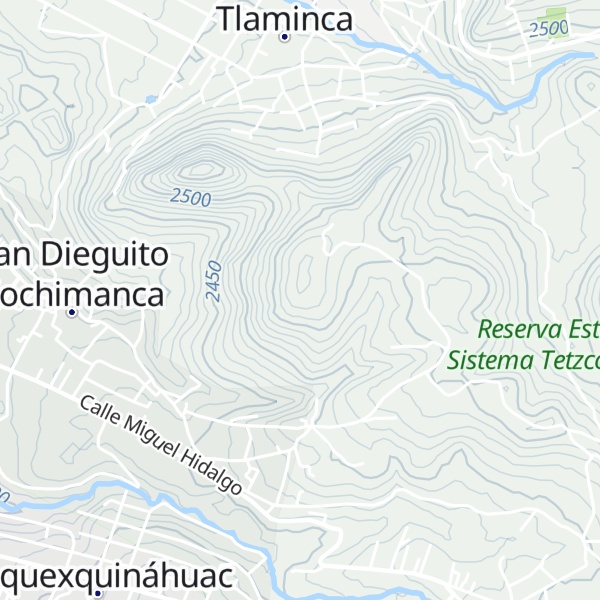Map of Tepetan