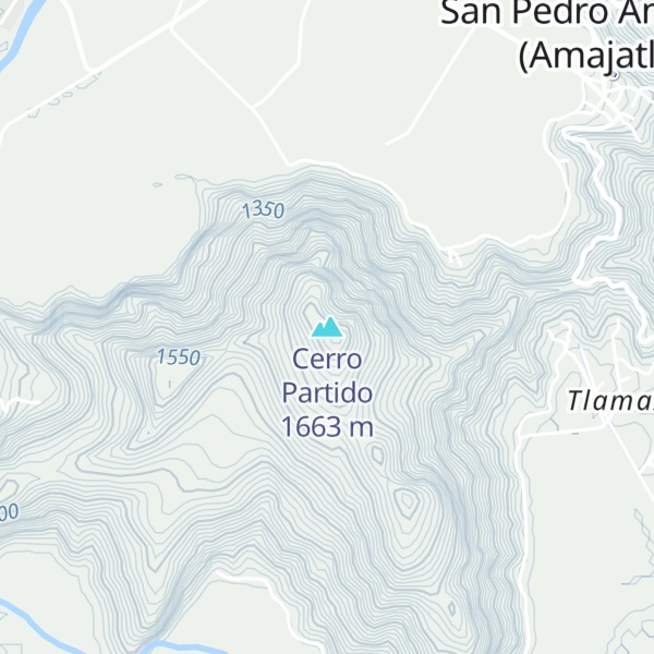 Map of Cerro Partido
