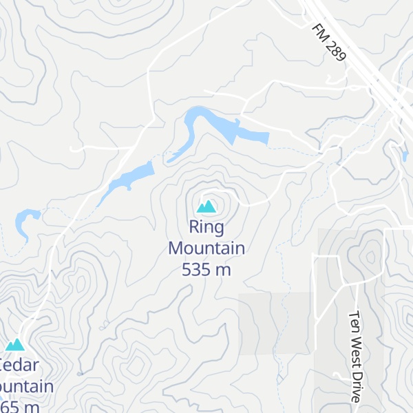 Map of Ring Mountain