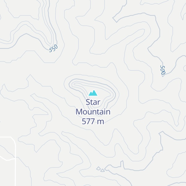 Map of Star Mountain