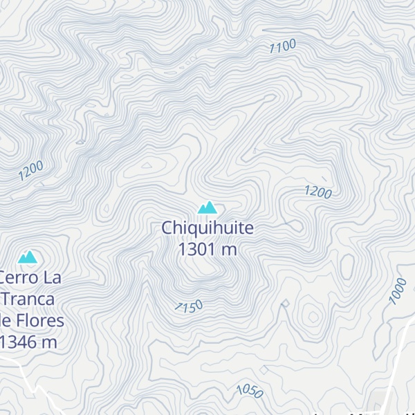 Map of Chiquihuite