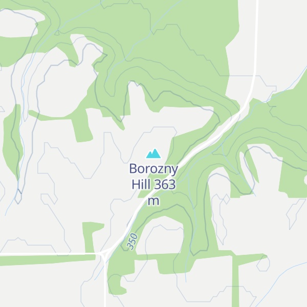Map of Borozny Hill