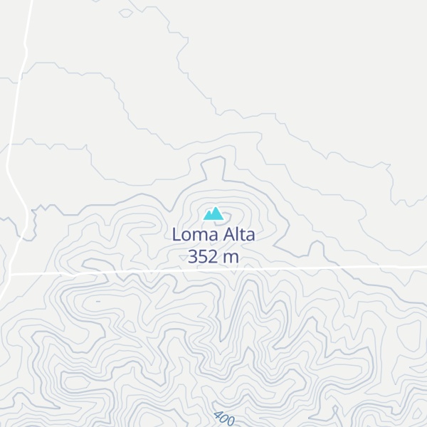 Map of Loma Alta
