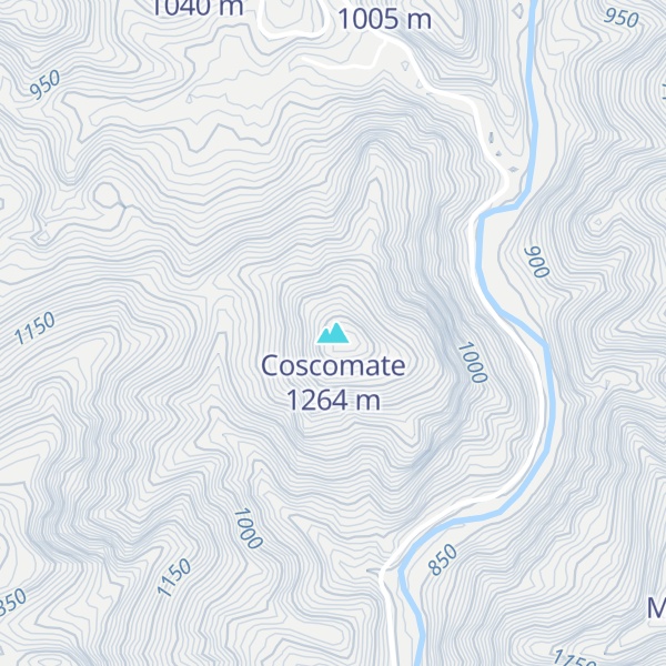 Map of Coscomate
