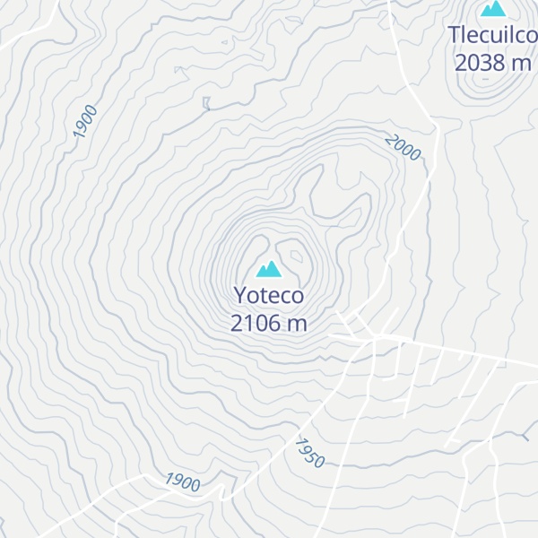 Map of Yoteco