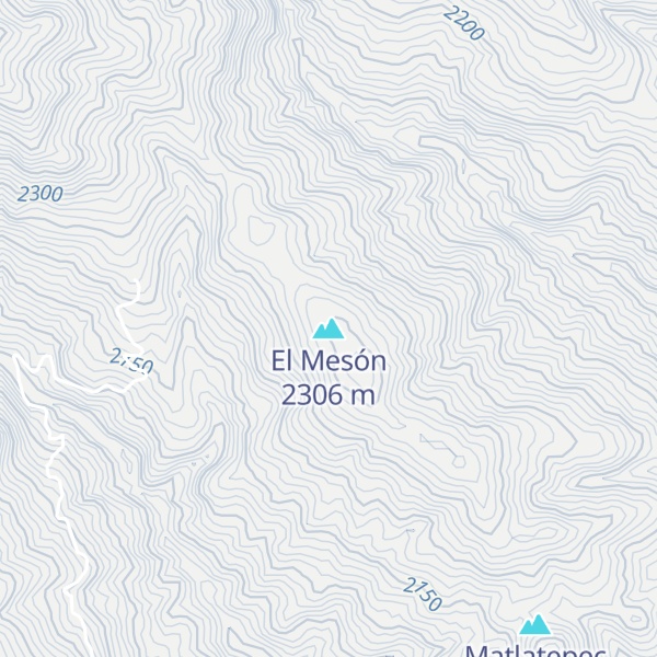 Map of El Mesón