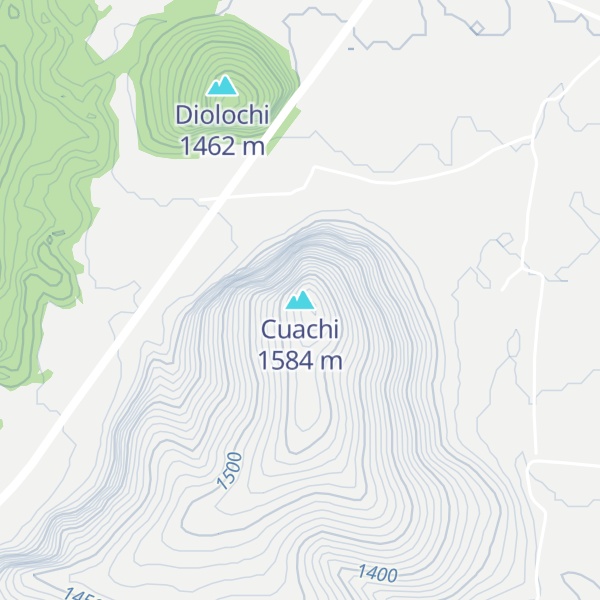 Map of Cuachi