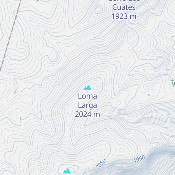 Map of Loma Larga