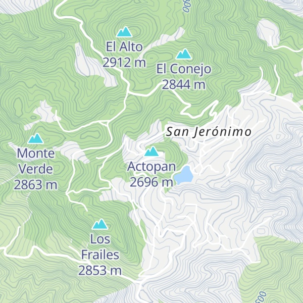 Map of Actopan