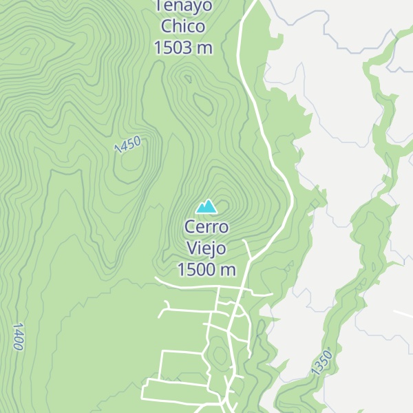 Map of Cerro Viejo