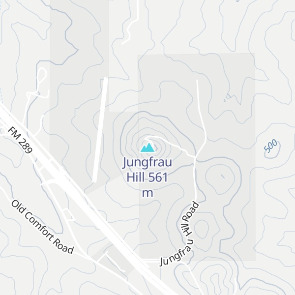 Map of Jungfrau Hill