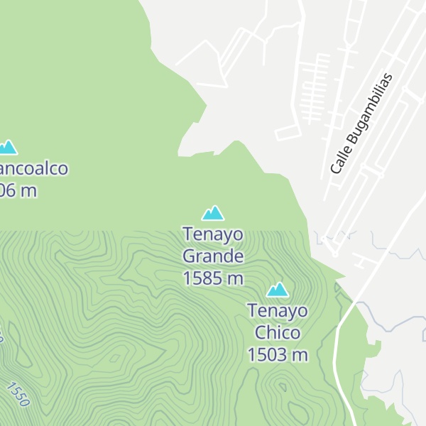 Map of Tenayo Grande