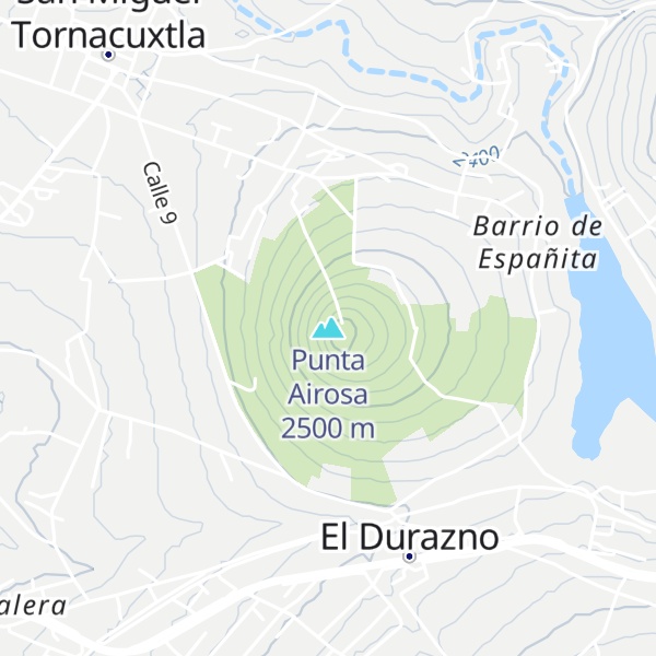 Map of Punta Airosa