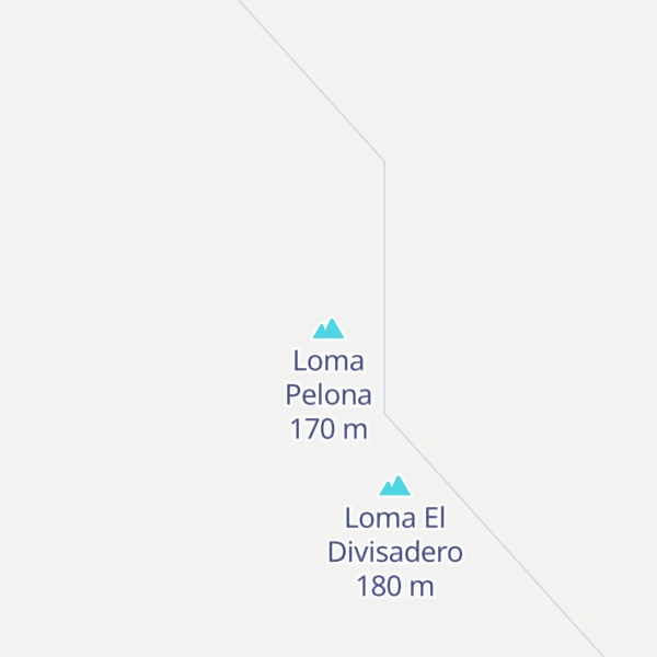 Map of Loma Pelona