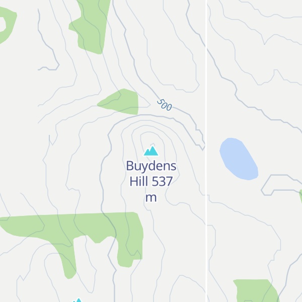 Map of Buydens Hill